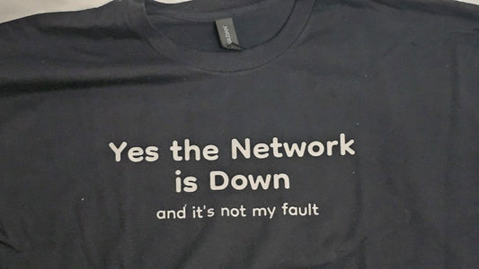 Yes, the network is down Tee