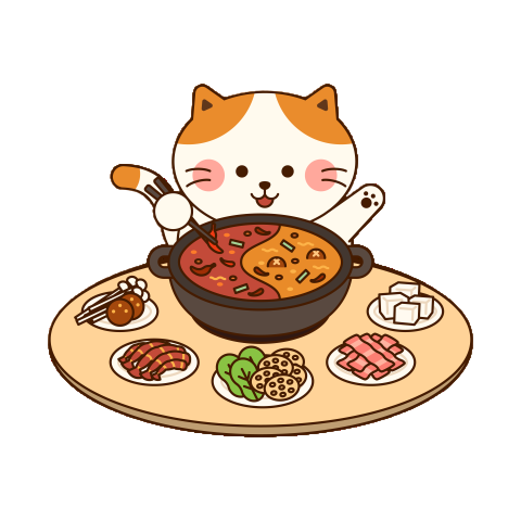 Paws up. Broth’s hot. Life’s good.