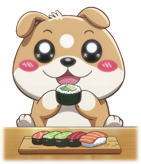Zero wasabi was harmed in this process.